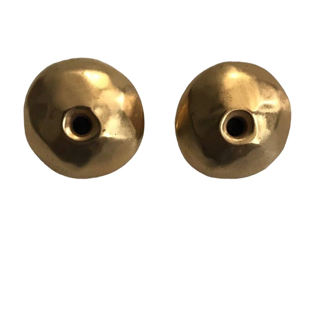 Vintage Brutalist Modernist abstract round Robert Lee Morris Earrings